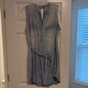 Holding Horses Light Blue Denim Top